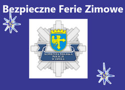Bezpieczne Ferie Zimowe 
logo KMP Opole